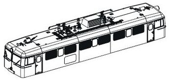 PIKO ET51437-05 - Housing, complete