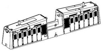 PIKO ET52939-107 - Capó completo