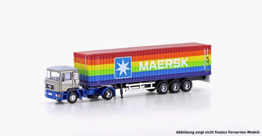 LemkeCollection LC4066 - Semirimorchio portacontainer MAN F90 MAERSK