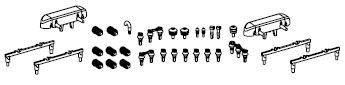 PIKO ET51786-34 - Small roof parts