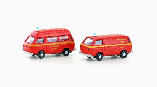 LemkeCollection LC4342 - VW T3 set van 2 brandweer