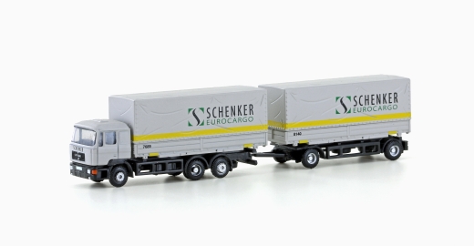 LemkeCollection LC4633 - MAN F90, 3-axle swap body trailer trailer Schenker Cargo