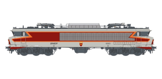 LSModels LS10316 - Elektrische locomotief CC 6563 SNCF, Ep.IV-V, Arzens