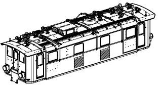 PIKO ET51420-01 - Custodia, completa.