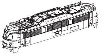 PIKO ET51142-01 - Boîtier complet.