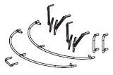 PIKO ET51142-32 - Hand rods front side, windscreen wiper