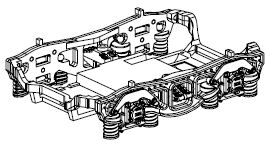 PIKO ET50687-126 - Tapa bogie