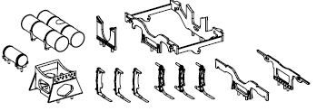 PIKO ET50684-53 - Luftkessel, Bremsen, Halter