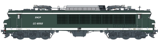 LSModels LS10815 - Locomotora eléctrica CC 6552 SNCF, Ep.IV, Maurienne, AC