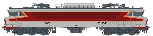 LSModels LS10823S - Locomotiva elettrica CC 6505 SNCF, Ep.IV, Arzens, AC Sound