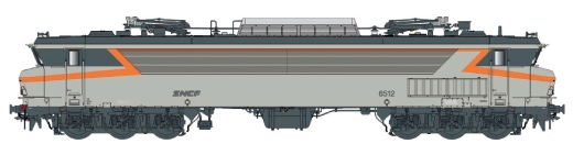 LSModels LS10827 - Elektrische locomotief CC 6512 SNCF, Ep.IV-V, beton, AC