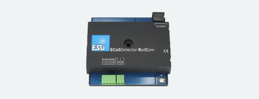 ESU 50098 - ECoSDetector RC-feedbackmodule, 4 RailCom-ingangen