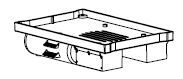 PIKO ET37450-50 - Luidsprekerafdekking met tanks en batterijdeksel