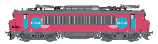 LSModels LS11103S - Locomotive électrique BB 22323 SNCF OUIGO, Ep.VI, Sonore