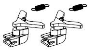 PIKO ET40760-132 - Arbre daccouplement avec ressort (2 jeux)