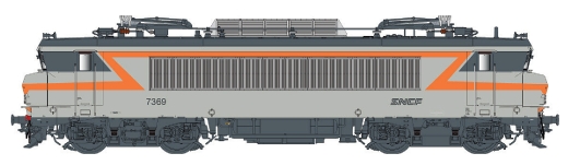 LSModels LS11204 - Locomotora eléctrica BB 7369 SNCF, Ep.V, hormigón