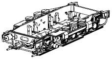 PIKO ET97440-115 - Achterdraaistel compleet DC