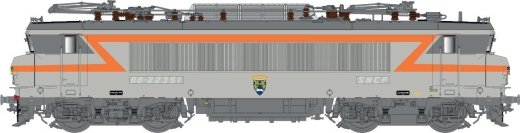 LSModels LS11601 - Electric locomotive BB22351 SNCF, Ep.IV/V, gray/orange, AC