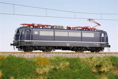 L.S.Models LS16017 - E-Lok BR184 DB blau/grau Mehrsystem Bw Köln-DF Ep. IVb