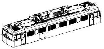 PIKO ET51444-06 - Housing, complete