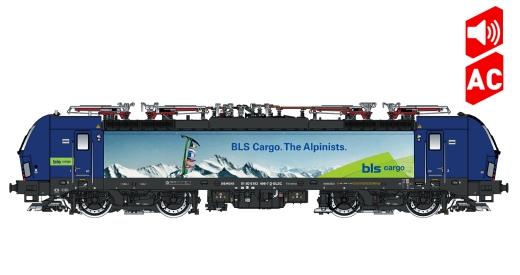 LSModels LS17616S - Elektrische locomotief BR 193 Vectron HUPAC / BLS Cargo, Ep.VI, AC Sound