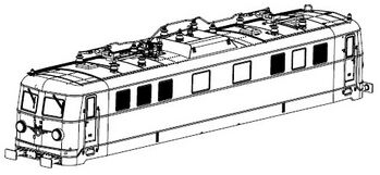 PIKO ET51986-01 - Custodia, completa. (senza collettore di corrente)