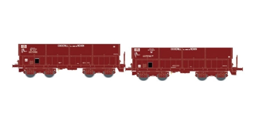 L.S.Models LS31114 - 2er Set Erzwagen DM SNCF / CSAUDR, Ep.IV