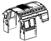 PIKO ET50704-01 - Cabine de conduite complète