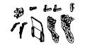 PIKO ET97420-28 - Scheibenwischer, Kabel, Stecker, Fahnenhalter