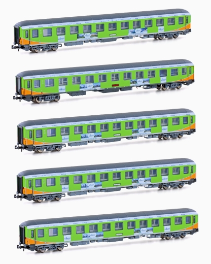 L.S.Models LS96034 - Alpen-Sylt-Express 5-tlg. 4x Bvcmz248.5 1x Bvxmbz249.1 Ep.VI