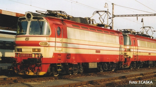 PIKO 51396 - Elektrische locomotief Laminátka serie 240 ČD V + DSS PluX22