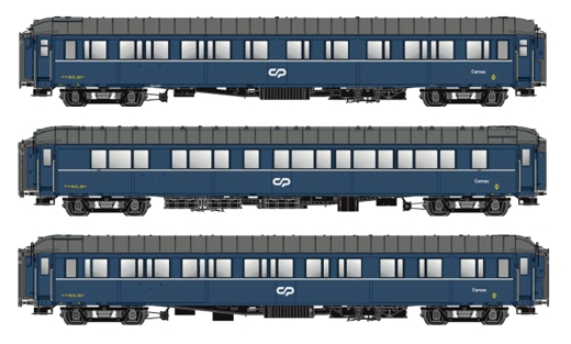 L.S.Models LS98017 - 3er Set Schlafwagen S2U+S3+S3 CP, Ep.IVa