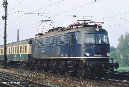 PIKO 51876 - Locomotora eléctrica 118 DB IV + DSS PluX22