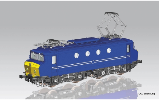 PIKO 51915 - Locomotiva elettrica Rh 1100 NS VI + DSS PluX22