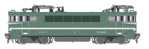 LSModels LS10231S - Locomotive électrique BB 26002 SNCF, Ep. IIID, sonore