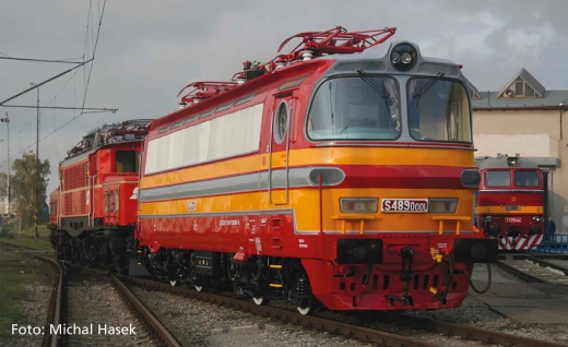 PIKO 51992 - Locomotive électrique Rh S489.0 Laminátka ČSD III + DSS PluX22