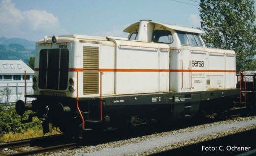 PIKO 52333 - Locomotora diésel Am 847 Sersa V + DSS PluX22