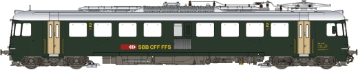 LSModels LS17055 - Railcar RBe 4/4 (1461) SBB, Ep.VB