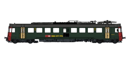 LSModels LS17056 - Automotrice RBe 4/4 (1431) SBB, Ep.VA