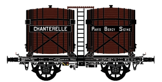 LSModels LS30562 - Carro vino OCEM SNCF/Ginferli, Ep. IIIA