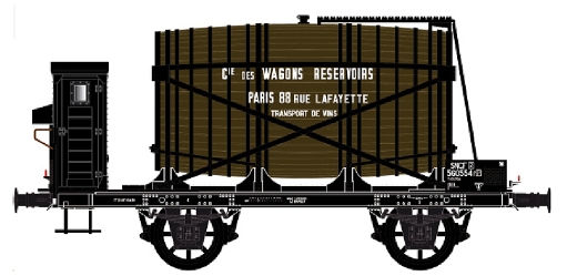 L.S.Models LS30565 - Weinwagen OCEM SNCF/WR, Ep. IIIA