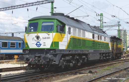 PIKO 52913 - Locomotiva diesel Rh 648 Gysev VI + DSS PluX22