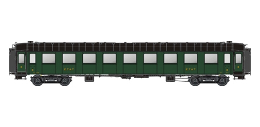 LSModels MW40928 - Voiture particulière OCEM B9, 2ème classe ETAT, Ep. IIB