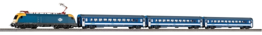 PIKO 57115 - S-Set electric locomotive Taurus MAV + 3x passenger cars. MAV V A-Track & B