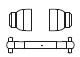 PIKO ET59970-55 - Kardanwelle + Buchsen