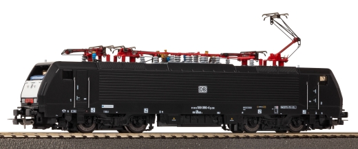 PIKO 57968 - Locomotive électrique BR 189 noire DB AG VI + DSS PluX22