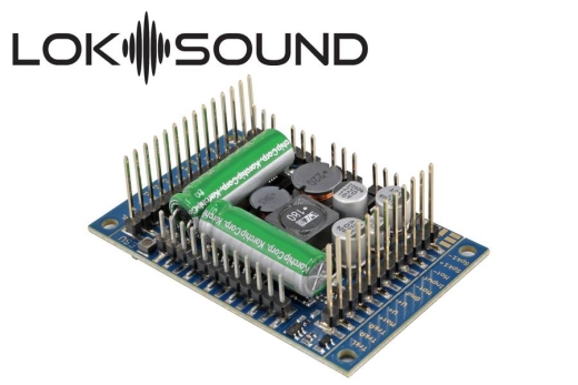 ESU 58515 - LokSound 5 XL DCC/MM/SX/M4, connettori pin, traccia G, I