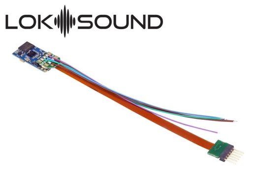 ESU 58816 - LokSound 5 micro DCC/MM/SX/M4, 6 broches NEM651, avec haut-parleur 11x15mm, piste N, TT, H0