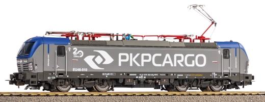 PIKO 59393 - E-Lok/Sound EU46 Vectron PKP Cargo VI + PluX22 Dec.