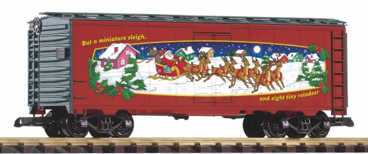 PIKO 38944 - G freight wagon. Christmas